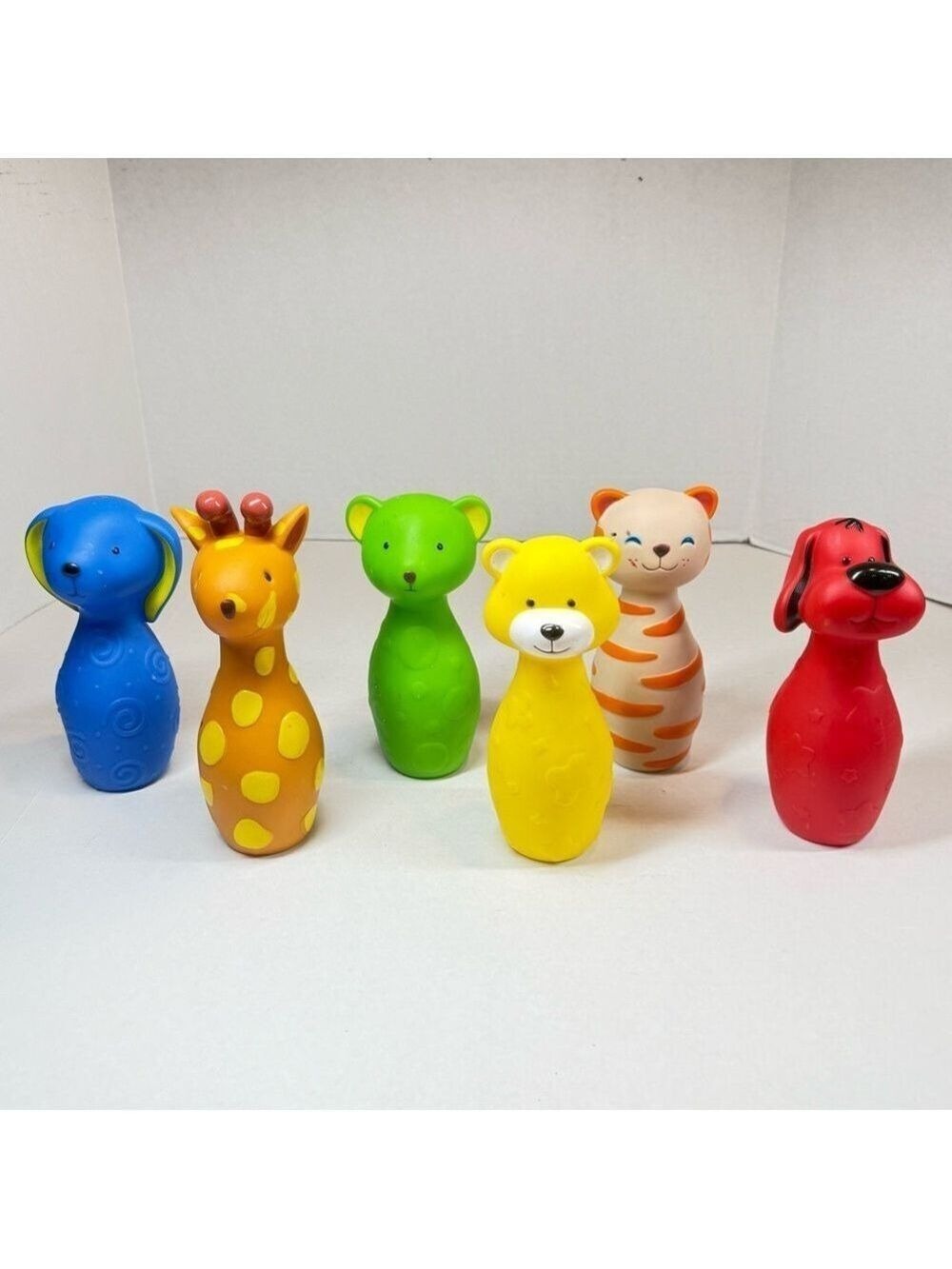 Melissa & Doug Kids Bowling Animal Friends Play Set Game With 6 Pins Toddler Toy